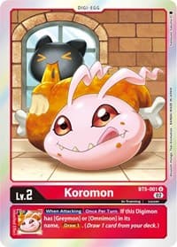 Koromon (Resurgence Booster Reprint) - Resurgence Booster - Digimon Card Game card