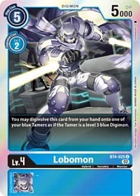 Lobomon (Resurgence Booster Reprint) - Resurgence Booster - Digimon Card Game card
