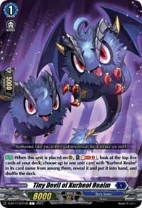 Tiny Devil of Kurheol Realm - D-BT11: Clash of the Heroes - Cardfight Vanguard card