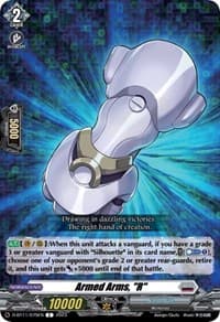 Armed Arms, "R" - D-BT11: Clash of the Heroes - Cardfight Vanguard card