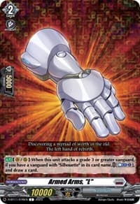 Armed Arms, "L" - D-BT11: Clash of the Heroes - Cardfight Vanguard card