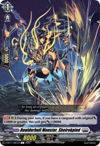 Boulderhull Monster, Shelrokpied - D-BT11: Clash of the Heroes - Cardfight Vanguard card