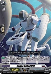 Garter, Silhouette - D-BT11: Clash of the Heroes - Cardfight Vanguard card