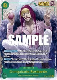 Donquixote Rosinante (Alternate Art) - Kingdoms of Intrigue - One Piece Card Game card
