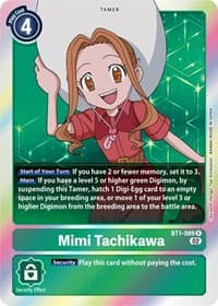 Mimi Tachikawa - BT1-089 (Resurgence Booster Reprint) - Resurgence Booster - Digimon Card Game card