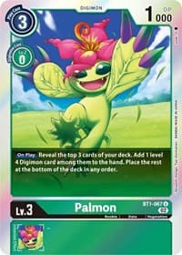 Palmon (Resurgence Booster Reprint) - Resurgence Booster - Digimon Card Game card