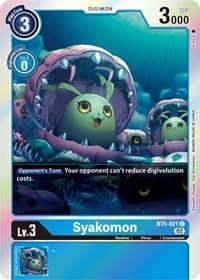 Syakomon (Resurgence Booster Reprint) - Resurgence Booster - Digimon Card Game card