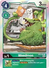 Weedmon (Resurgence Booster Reprint) - Resurgence Booster - Digimon Card Game card