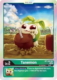 Tanemon (Resurgence Booster Reprint) - Resurgence Booster - Digimon Card Game card