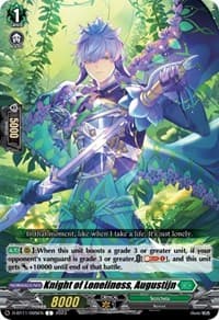 Knight of Loneliness, Augustijn - D-BT11: Clash of the Heroes - Cardfight Vanguard card