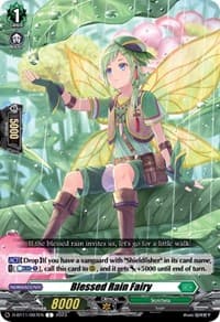 Blessed Rain Fairy - D-BT11: Clash of the Heroes - Cardfight Vanguard card