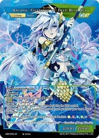 Arcana: Mermaid of Misty Wind // Arcana: Guardian of Deep Blue Sea - Arcana Battle Colosseum - Force of Will card