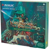 The Lord of the Rings: Tales of Middle-earth Scene Box - Aragorn at Helm's Deep - Universes Beyond: The Lord of the Rings: Tales of Middle-earth - Magic: The Gathering card