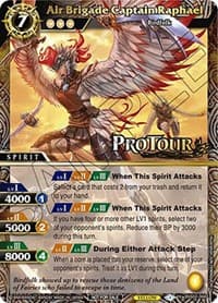 Air Brigade Captain Raphael (X Rare Special Pack Vol. 2) - Battle Spirits Saga Promo Cards - Battle Spirits Saga card