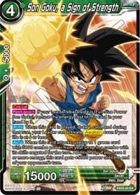 Son Goku, a Sign of Strength - Expansion Deck Box Set 23: Premium Anniversary Box 2023 - Dragon Ball Super: Masters card