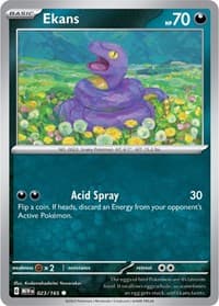 Ekans - SV: Scarlet & Violet 151 - Pokemon card