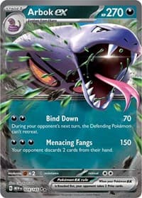 Arbok ex - SV: Scarlet & Violet 151 - Pokemon card
