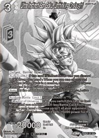 Ultra Instinct Son Goku, Unthinking Onslaught (2023 Offline Regionals Silver Print) - Promotion Cards - Dragon Ball Super: Masters card