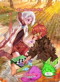 The Board is Set (Serial Numbered) - Trials of Ikithia [eBay 1st Edition] - Akora TCG card