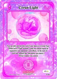 Cerun Light - Trials of Ikithia [eBay 1st Edition] - Akora TCG card