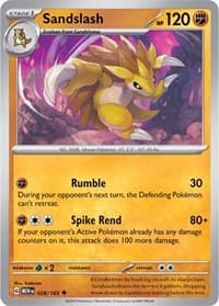 Sandslash - SV: Scarlet & Violet 151 - Pokemon card