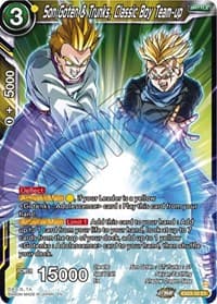 Son Goten & Trunks, Classic Boy Team-up - Expansion Deck Box Set 23: Premium Anniversary Box 2023 - Dragon Ball Super: Masters card