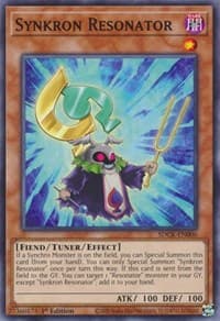Synkron Resonator - Structure Deck: The Crimson King - YuGiOh card