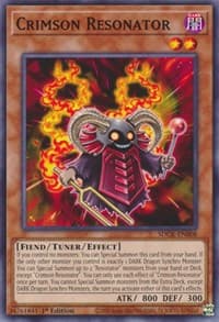 Crimson Resonator - Structure Deck: The Crimson King - YuGiOh card