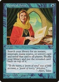 Mystical Tutor - Mirage - Magic: The Gathering card