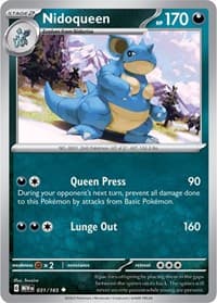 Nidoqueen - SV: Scarlet & Violet 151 - Pokemon card