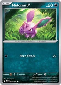 Nidoran M - SV: Scarlet & Violet 151 - Pokemon card