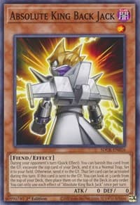 Absolute King Back Jack - Structure Deck: The Crimson King - YuGiOh card