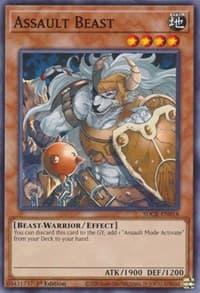 Assault Beast - Structure Deck: The Crimson King - YuGiOh card