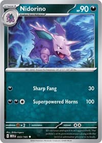 Nidorino - SV: Scarlet & Violet 151 - Pokemon card