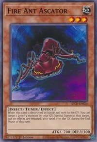 Fire Ant Ascator - Structure Deck: The Crimson King - YuGiOh card