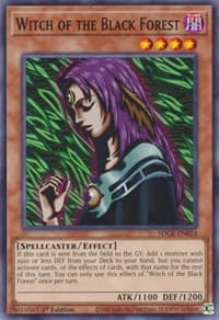 Witch of the Black Forest - Structure Deck: The Crimson King - YuGiOh card