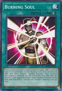 Burning Soul - Structure Deck: The Crimson King - YuGiOh card