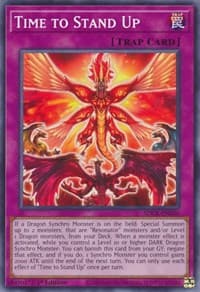 Time to Stand Up - Structure Deck: The Crimson King - YuGiOh card
