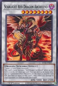 Scarlight Red Dragon Archfiend - Structure Deck: The Crimson King - YuGiOh card