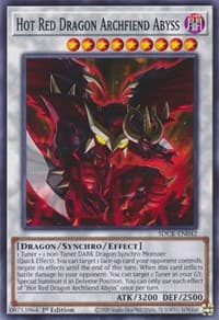 Hot Red Dragon Archfiend Abyss - Structure Deck: The Crimson King - YuGiOh card