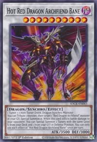 Hot Red Dragon Archfiend Bane - Structure Deck: The Crimson King - YuGiOh card