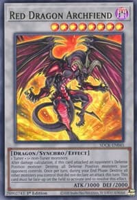 Red Dragon Archfiend - Structure Deck: The Crimson King - YuGiOh card