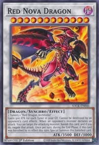 Red Nova Dragon - Structure Deck: The Crimson King - YuGiOh card
