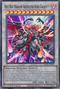 Hot Red Dragon Archfiend King Calamity - Structure Deck: The Crimson King - YuGiOh card