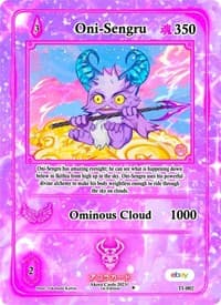 Oni-Sengru - Trials of Ikithia [eBay 1st Edition] - Akora TCG card