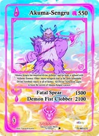 Akuma-Sengru (Extended Art) - Trials of Ikithia [eBay 1st Edition] - Akora TCG card
