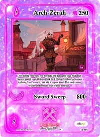 Arch-Zerah - Trials of Ikithia [eBay 1st Edition] - Akora TCG card