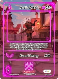 Arch-Zerah (Extended Art) - Trials of Ikithia [eBay 1st Edition] - Akora TCG card