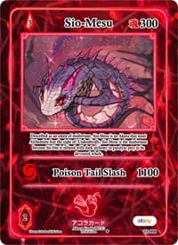 Sio-Mesu - Trials of Ikithia [eBay 1st Edition] - Akora TCG card