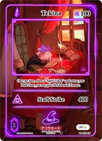 Tekina (Extended Art) - Trials of Ikithia [eBay 1st Edition] - Akora TCG card